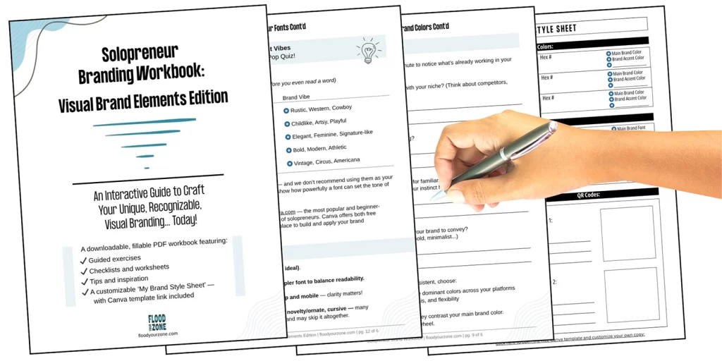 Branding Workbook for Solopreneurs