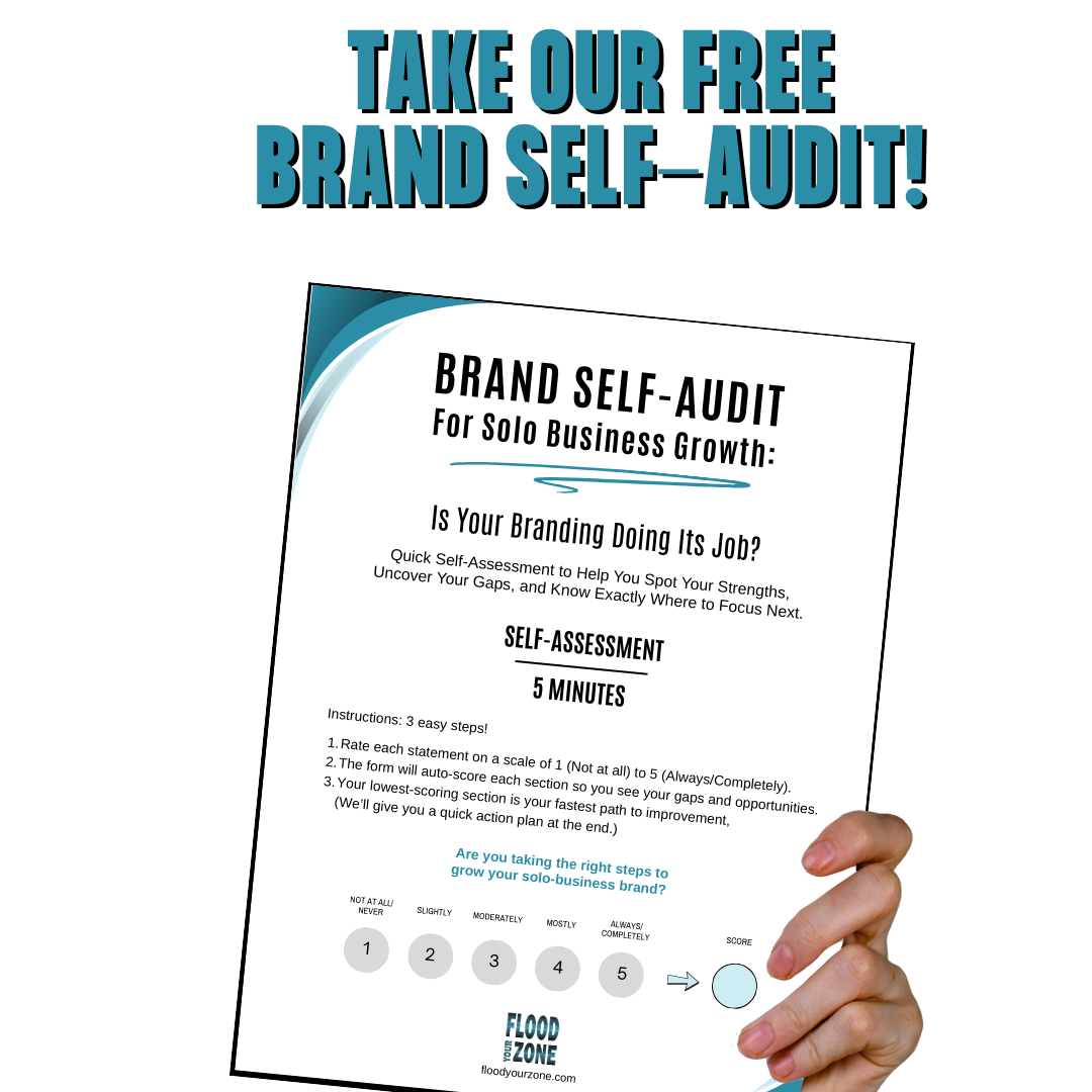 Take our Brand Self-Audit - just 5 minutes and auto-scored!