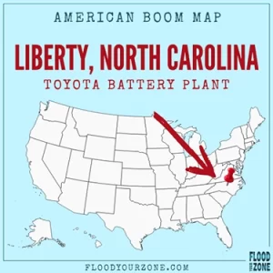 Toyota North Carolina Battery Plant - Solopreneur Opportunities